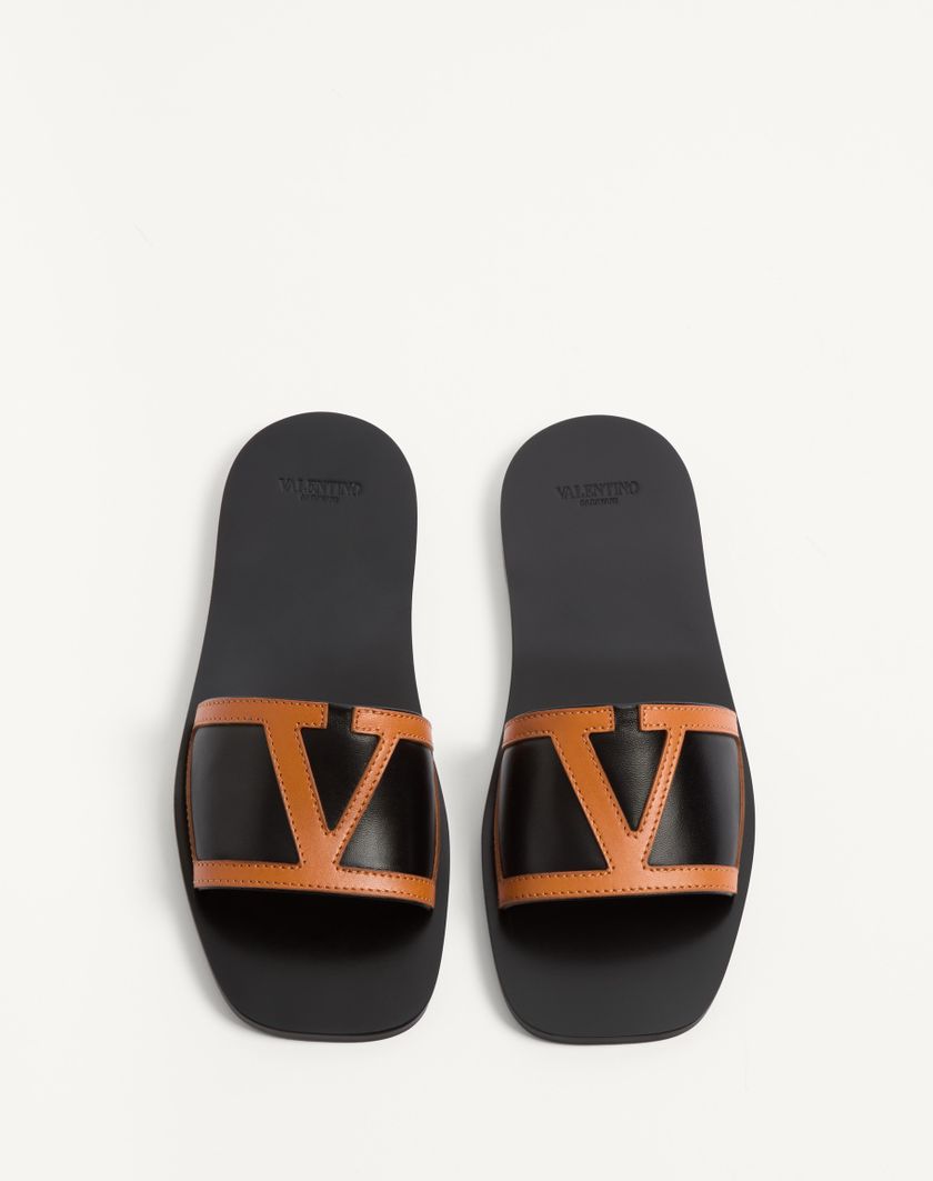 VIVA SUPERSTAR SLIDE SANDAL IN NAPPA LEATHER - Image 5